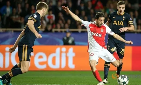 Monaco 2-1 Tottenham Hotspur (vòng bảng Champions League)