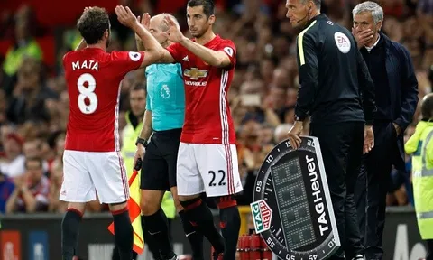 Mourinho có thể mất Henrikh Mkhitaryan ở derby Manchester
