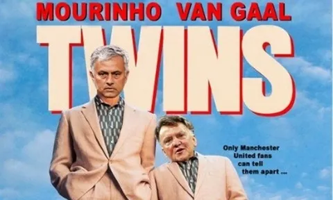 Mourinho đang trở thành song sinh với Van Gaal