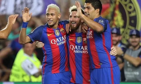 MSN tỏa sáng, Barca hủy diệt Celtic với tỷ số 7-0