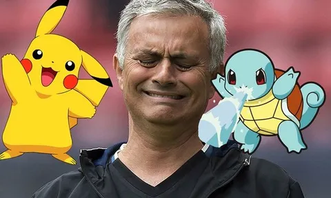 M.U thua trận, Mourinho cấm cầu thủ chơi Pokemon Go