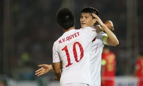 Myanmar - Việt Nam 1-2: Công Vinh đúng vai thủ lĩnh