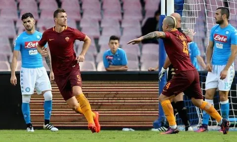 Napoli 1-3 AS Roma (vòng 8 Serie A)