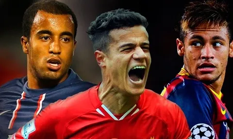 Neymar-Coutinho-Lucas Moura: Bộ ba 'ma thuật' của Brazil