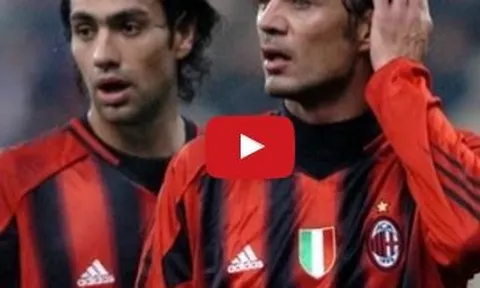 Nghệ thuật phòng ngự của Paolo Maldini và Nesta