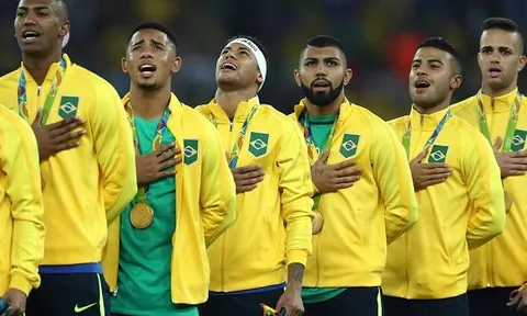 Người Brazil "lên đỉnh" sau tấm huy chương vàng Olympic