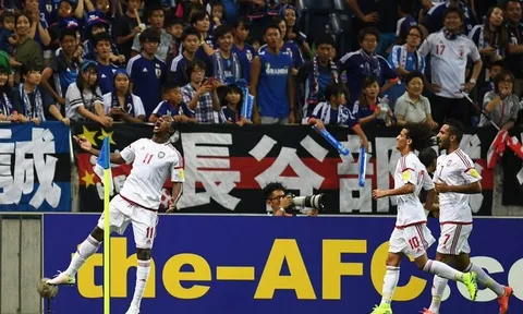 Nhật Bản 1-2 UAE (Vòng loại thứ ba World Cup 2018)