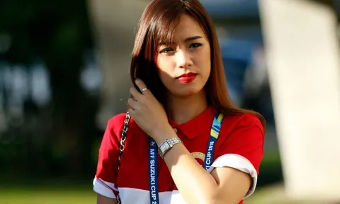 Những "bông hoa" tươi tắn trên khán đài Thuwanna - Myanmar