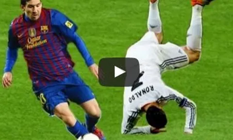 Những lần tranh chấp bóng của Lionel Messi và Cristiano Ronaldo