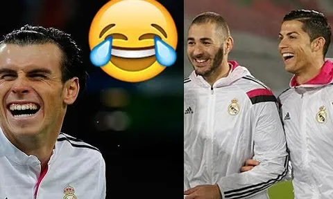 Những pha hài hước khó đỡ của Ronaldo và đồng đội