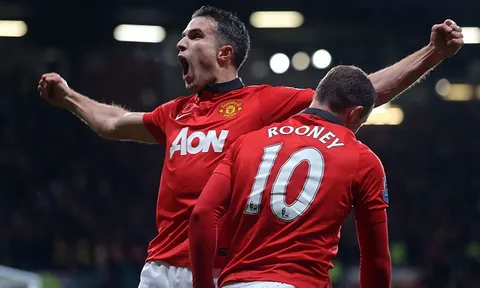 Những pha làm bàn của Van Persie vào lưới Arsenal
