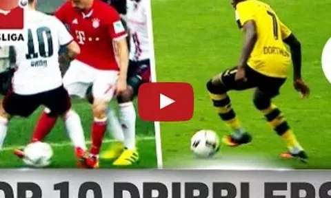 Những pha rê bóng đỉnh nhất Bundesliga từ đầu mùa