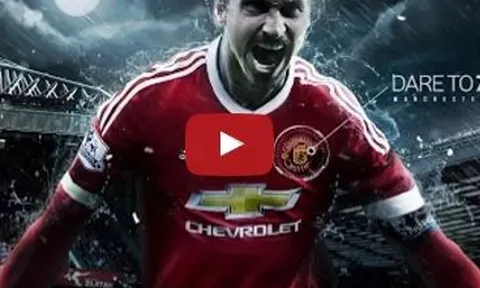 Những pha xử lý cực hay của Zlatan Ibrahimovic trong màu áo M.U