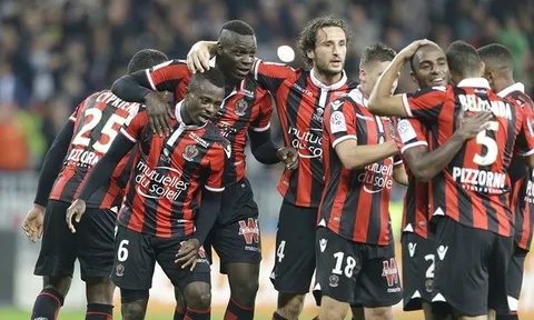 Nice 2-0 Lyon (vòng 9 Ligue 1)