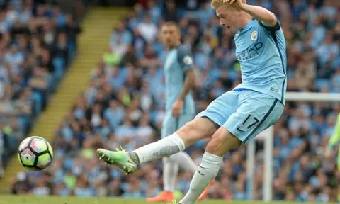 Nóng: De Bruyne vắng mặt derby Manchester