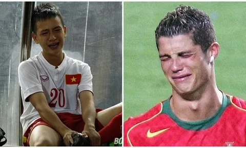 Nước mắt U16, nước mắt Ronaldo
