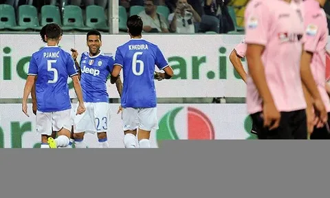 Palermo 0-1 Juventus (Vòng 6 Serie A)
