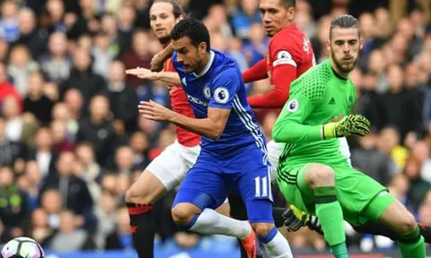 Pedro lập kỷ lục với bàn thắng vào lưới Man United