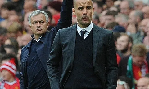 Pep Guardiola vẫn dưới cơ Mourinho