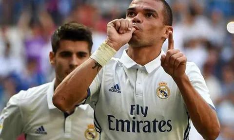 Pepe thi đấu đầy chắc chắn tại Real Madrid