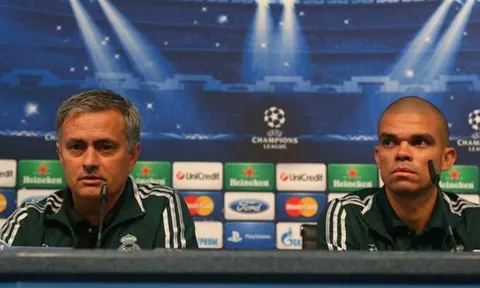 Pepe tiết lộ gây sốc về Jose Mourinho