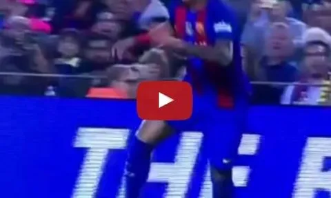 Pha chạm bóng cực kì điệu nghệ của Neymar vs Granada