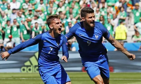 Pha dứt điểm lạnh lùng của Antoine Griezmann vs Ireland