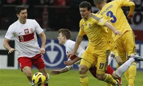Pha hỏng ăn không tưởng của Lewandowski vs Ukraine