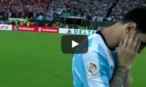 Pha sút 11m hỏng khó tin của Lionel Messi