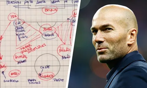 Phân tích kỹ chiến thuật của HLV Zinedine Zidane