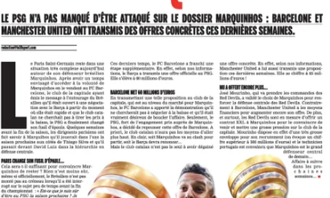 Phát cuồng vì Marquinhos, Mourinho giục M.U chi tiền tấn