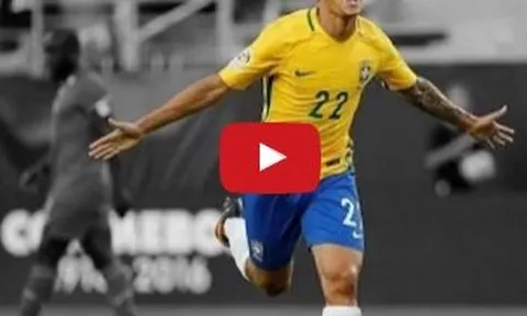 Philippe Coutinho chơi rất hay trong trận Brazil vs Haiti