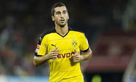 Phong độ ấn tượng của Mkhitaryan trong màu áo Dortmund