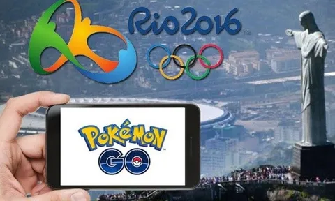 Trò trơi ảo Pokemon Go chính thức có mặt tại Olympic 2016