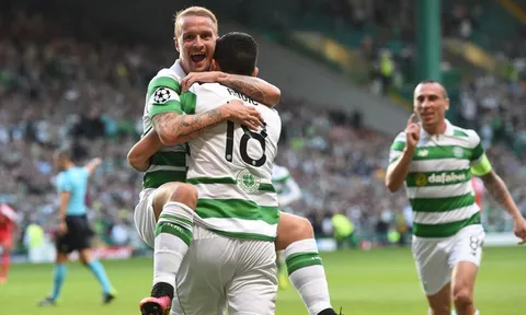 Play-off Champions League: Celtic tạo mưa bàn thắng; Monaco, Roma có lợi thế
