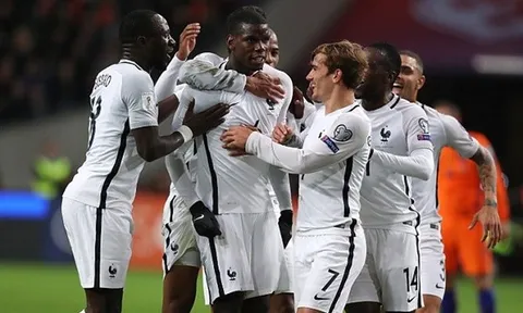 Pogba nã 'rocket', Pháp đánh bại Hà Lan ngay trên sân khách
