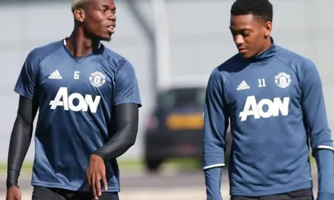 Buổi tập tràn đầy tiếng cười của dàn sao Man United