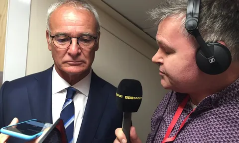 Ranieri bắt đầu tính đường trụ hạng