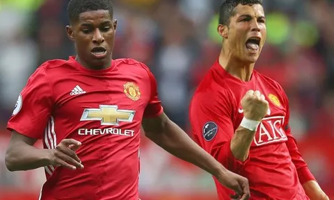 Rashford là phiên-bản-chưa-hoàn-thiện của Ronaldo