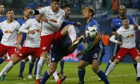 RB Leipzig 2-1 Schalke 04 (vòng 13 Bundesliga)