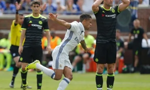 Đá như mơ ngủ, Chelsea bị Real dẫn 3-0 trong 45 phút đầu