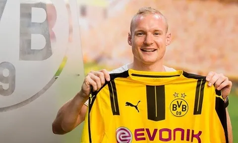 Sebastian Rode rời Bayern gia nhập Dortmund