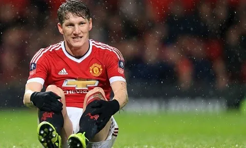Rời M.U, đâu là điểm đến khả thi của Bastian Schweinsteiger?