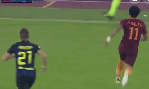 Roma 2 - 1 Inter Milan (vòng 7 Serie A)