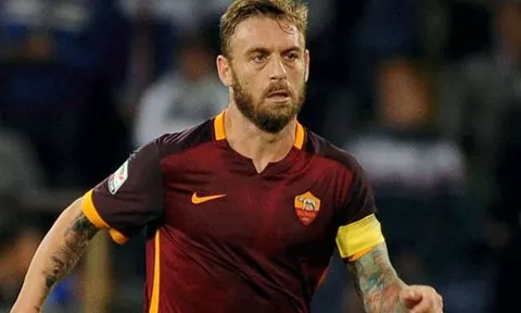 Roma điêu đứng vì De Rossi