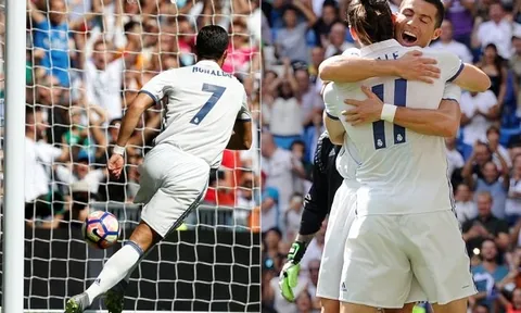 Ronaldo khai nòng, Real Madrid lại lập kỷ lục ở La Liga