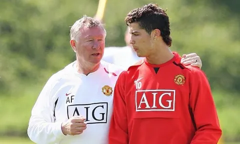 Sir Alex ca ngợi Ronaldo là thiên tài nỗ lực