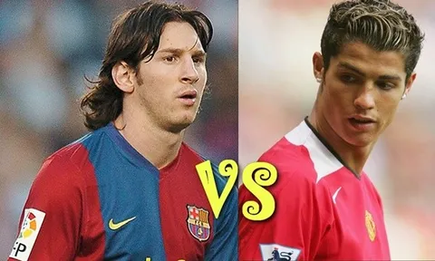 Ronaldo và Messi hồi còn trẻ: Ai hơn ai?