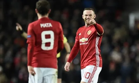 Rooney 'nổ súng' mở màn cho đại tiệc bàn thắng tại Old Trafford