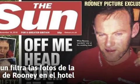 'Rooney uống một vài cốc thì đã sao'
